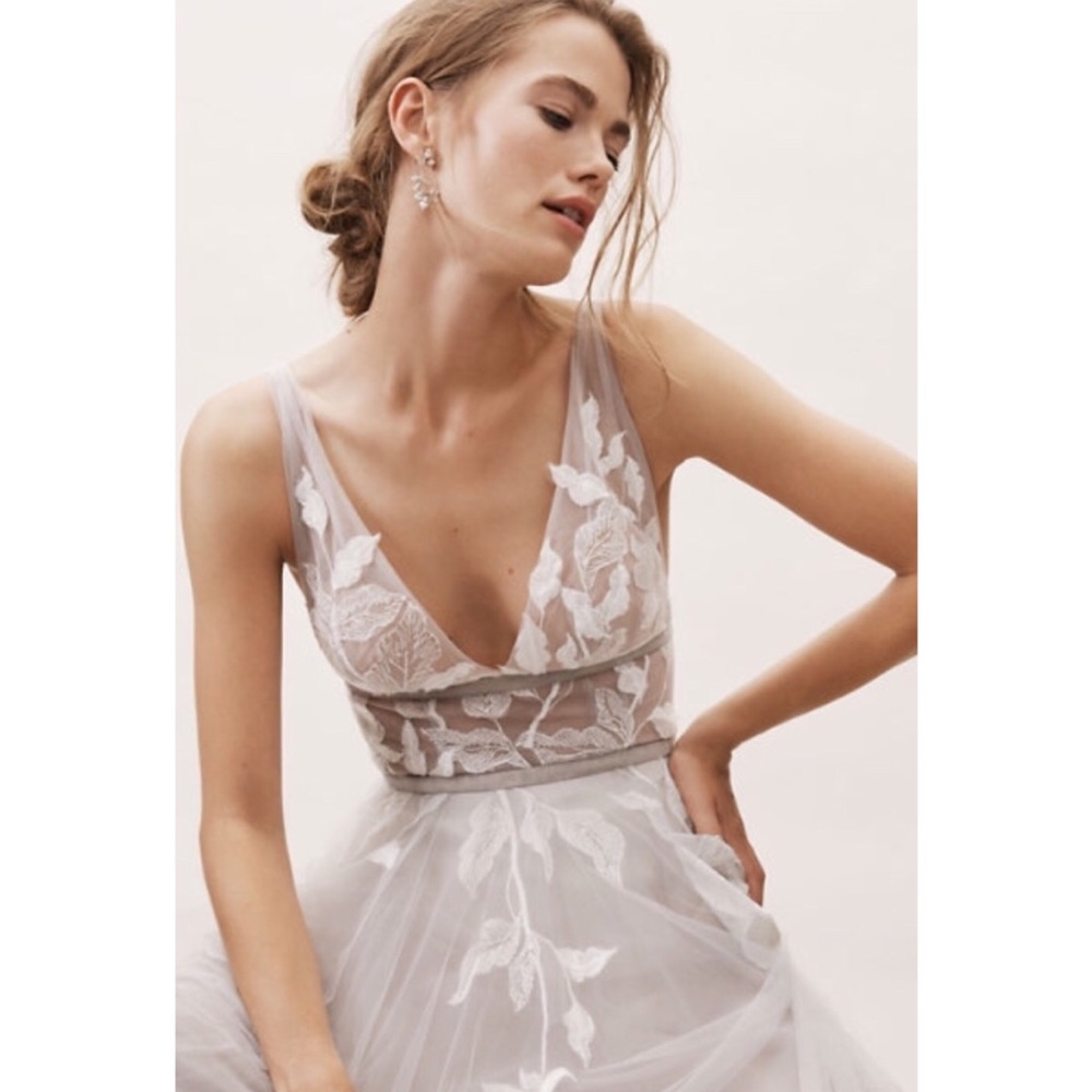 BHLDN Hearst Gown, Willowby By Watters, Size 6